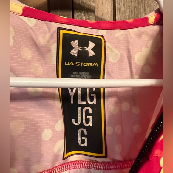 Girls Under Armour UA Storm Jacket - Size YL - Picture 6 of 6